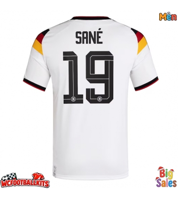Germany Leroy Sane #19 Replica Home Stadium Shirt World Cup 2026 Short Sleeve